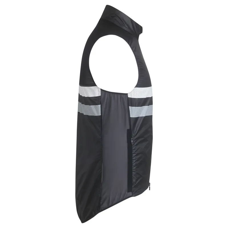 Rapha Brevet Gilet in Black Light Grey and White-3
